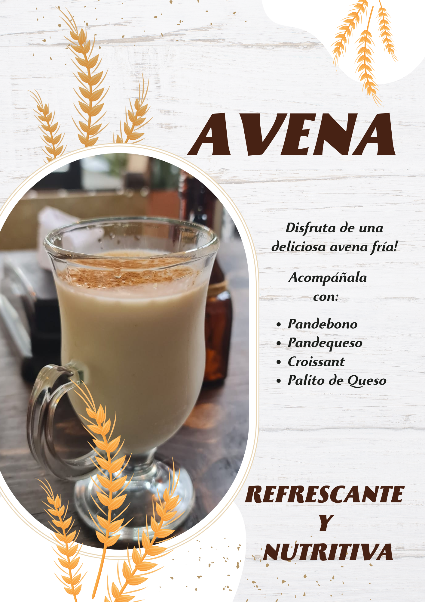 avena en la tetera